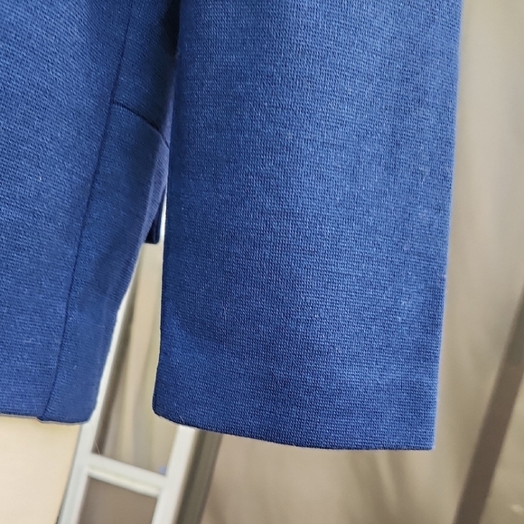 Vintage Women's Blue Blazer Knits By CAMELON - Picture 6 of 14